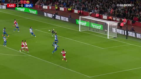 EFL CUP !!! HIGHLIGHT ARSENAL 1 -3 BRIGHTON &HOVE ALBION