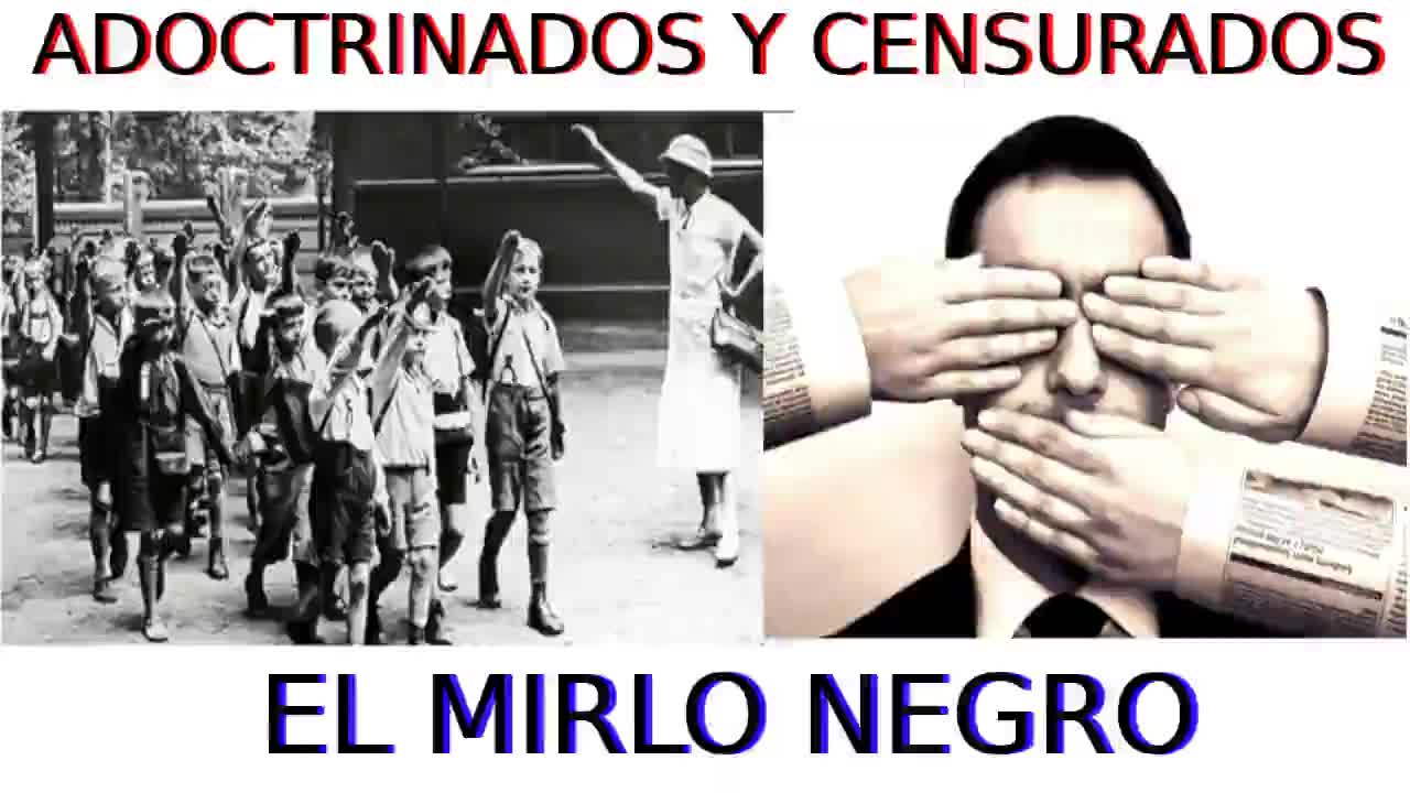 adoctrinados y censurados