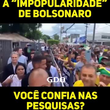 ELEIÇÕES 2022 : Confira se @jairbolsonaro é um presidente da República impopular.