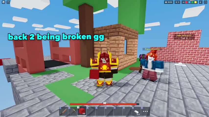 Roblox BedWARS All ARMOR PROTECTION!