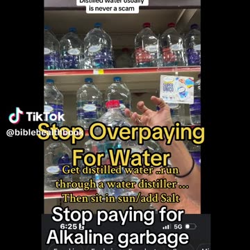 Distilled Water = Key to Health