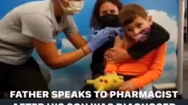Father's Phonecall to Pharmacist Who Jabbed His 7 y/o Who Now Has Myocarditis
