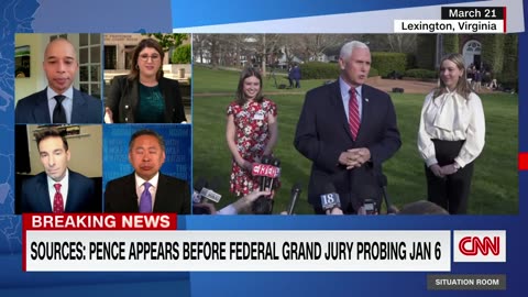 Pence testifies to federal grand jury investigating Trump and Jan. 6