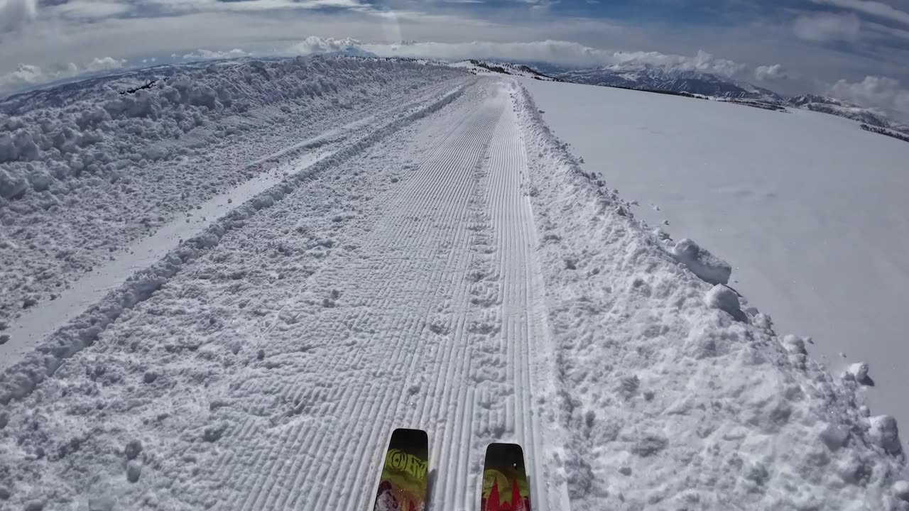 3/7 #14 This is why it's so nice to ski Snowbird views like this