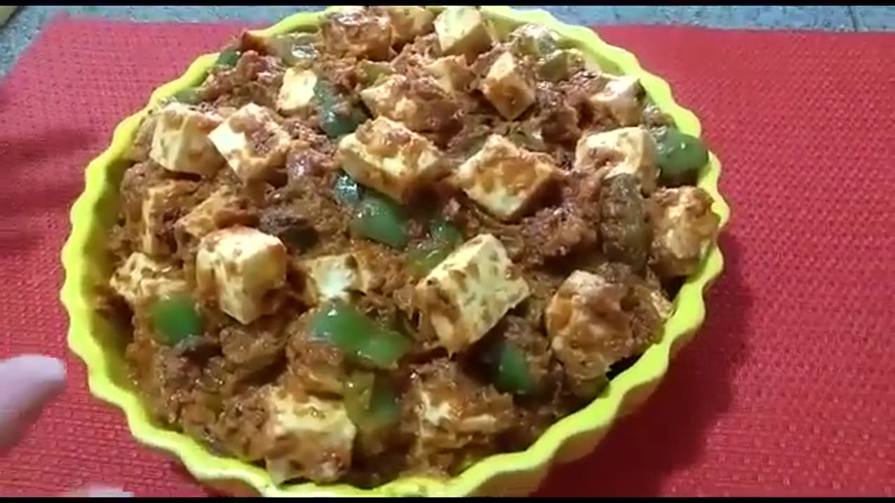 Classic Indian Dish: Kadahi Paneer (Cottage Cheese) (Watch & Prepare)