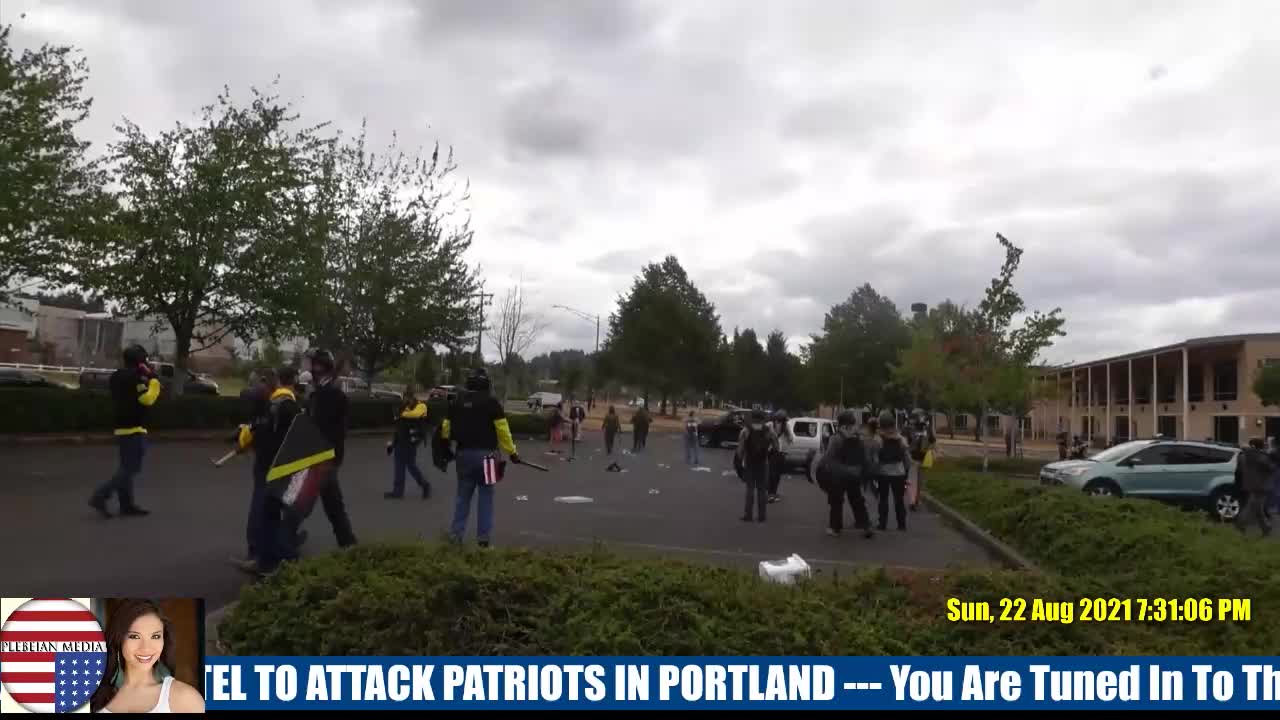 ANTIFA Attacks Protesters In Portland - PART 4