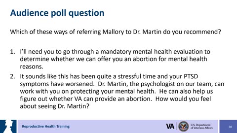 Session 2 Reproductive Health Training - Mental Health and Abortions 
