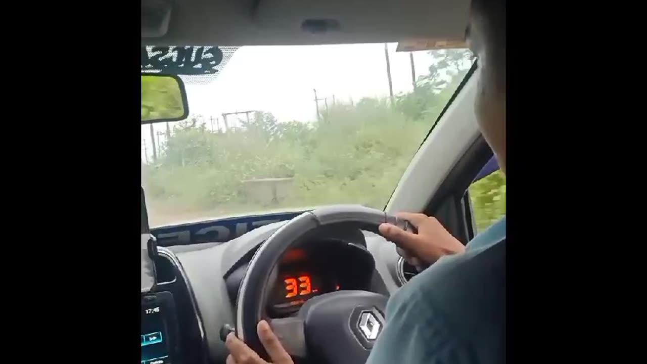 car driving 1st time.