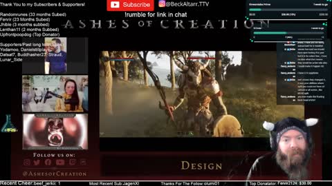 September 22 Ashes of Creation Dev Update Live Reaction