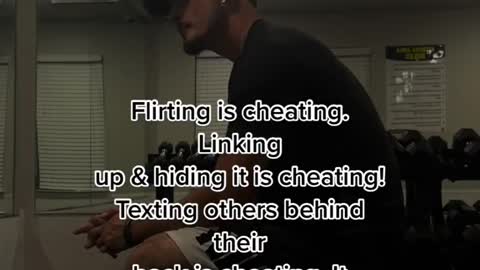 Flirting is cheating.Linkingup