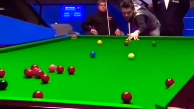 Curve Shot 🤯 Complication Best player's 🔥 of World Snooker Championship #snooker #viral #respect