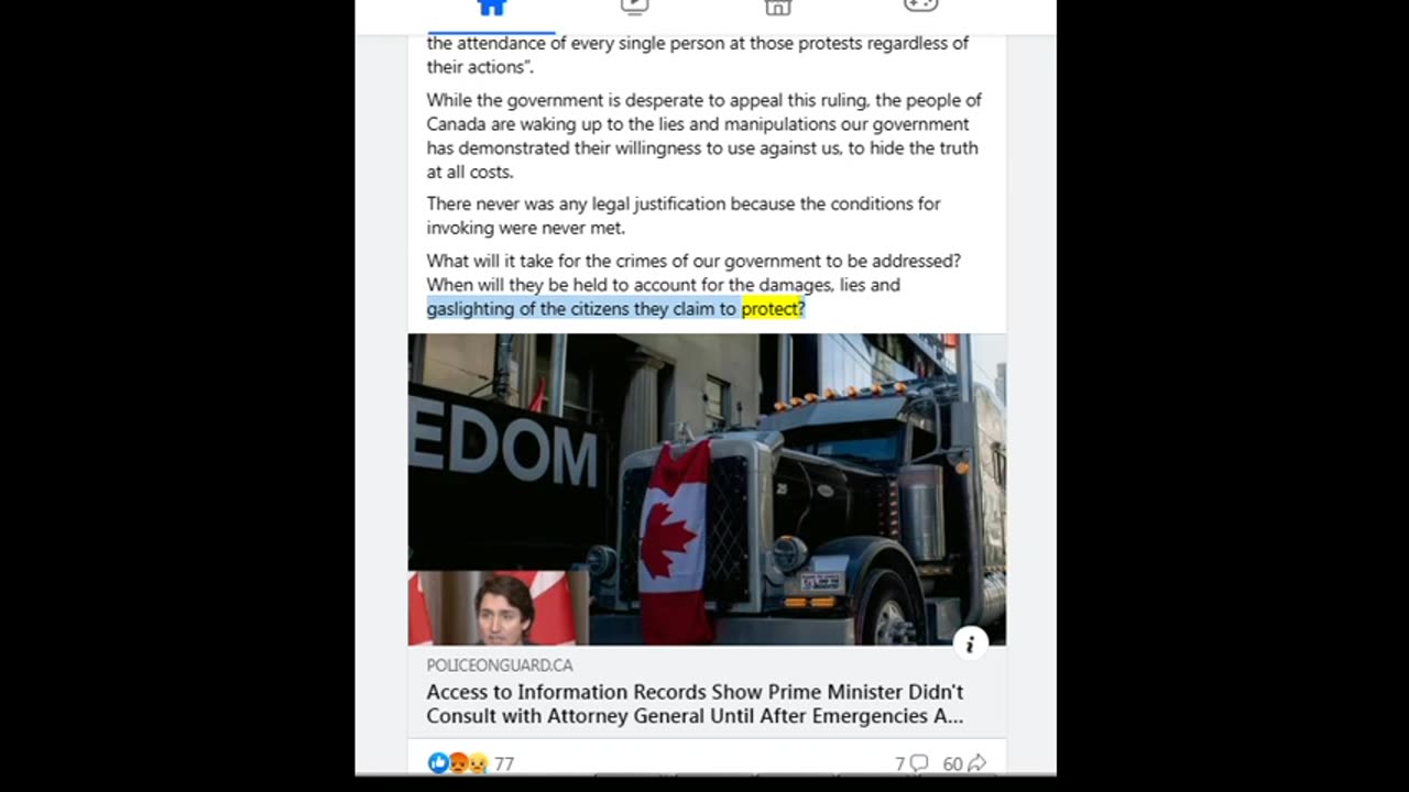 Access to Information Records Show Prime Minister Didn’t Consult with Attorney General