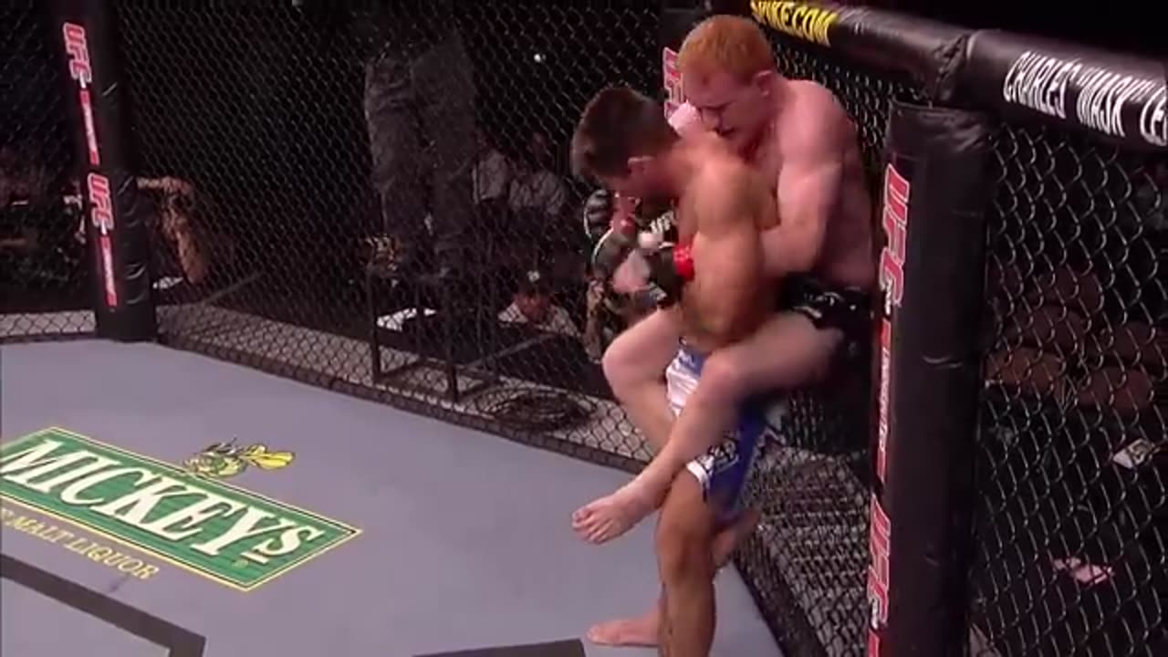 Best Standing Rear Naked Choke Finishes in UFC History.