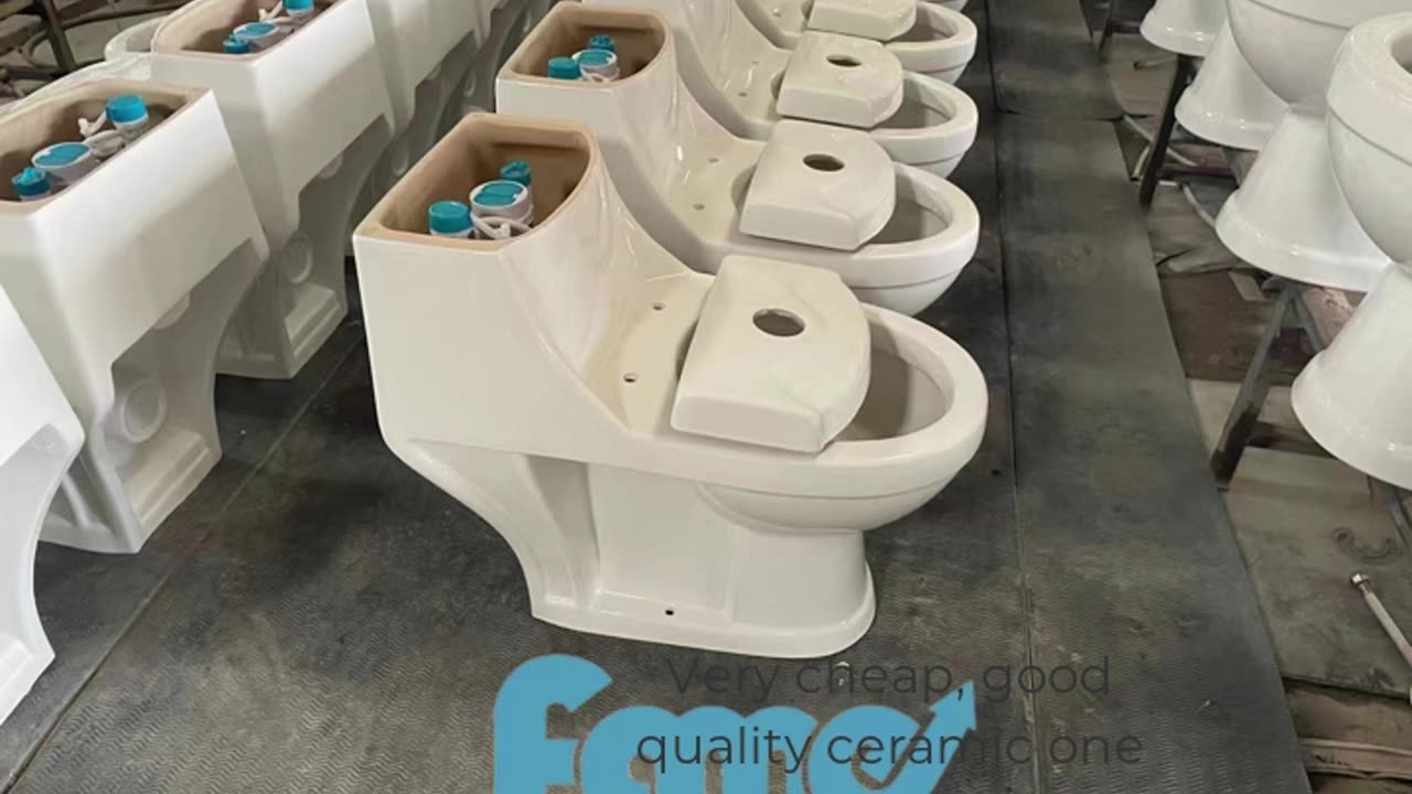 Very cheap, good quality ceramic one piece toilet