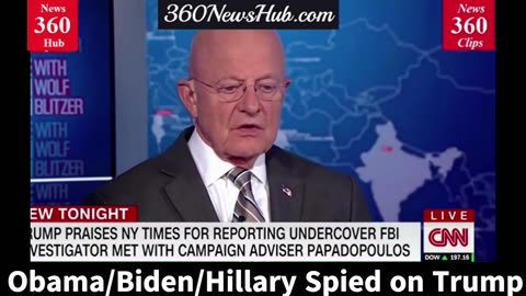 Obama Biden Clinton Spied on Trump