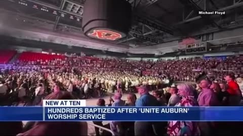 Unite Auburn started with 5 students praying.