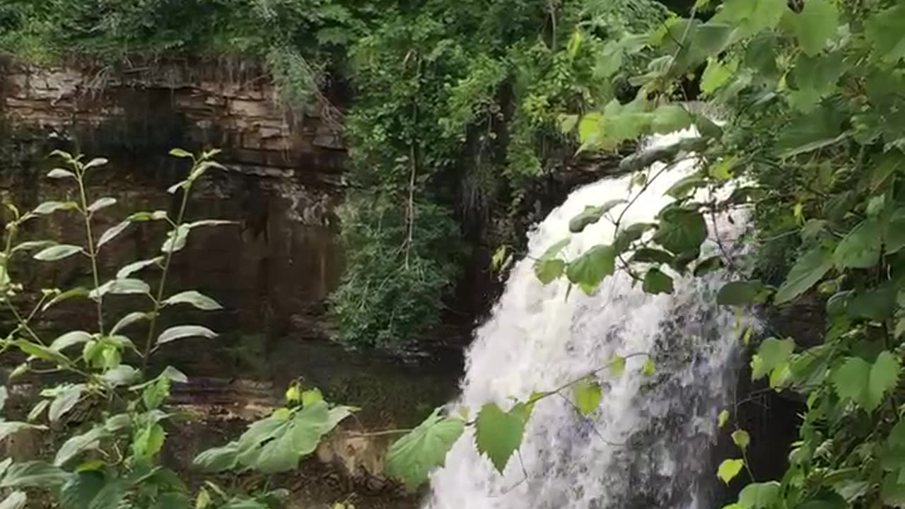 Enjoy the sound of Minnehaha Falls