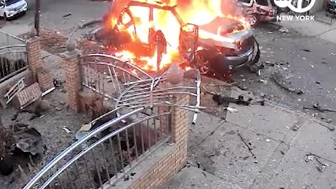 Car explosion