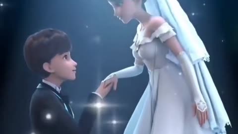 Cute love animated video 💕 😍😍😍😍😍😍