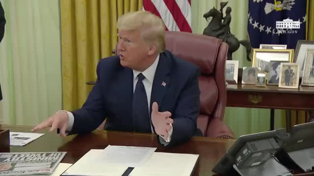 President Trump Signs an Executive Order