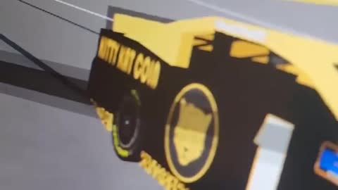 More #KittyKatCoin in the #ROBLOX #NASCAR racing game 😎