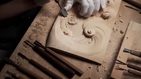 Wood Carving Dragon| To use technic of Japanese traditional wood carving| Woodworking