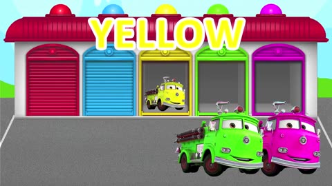 Learn colors with Disney Cars McQueen - Educational Video | Learning Videos for kids