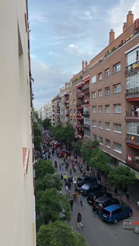 Calle de Núñez de Balboa (Madrid) contra la tiranía Sánchez-iglesias: "Gobierno dimisión" (9)