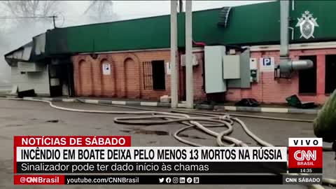 Incêndio em boate deixa pelo menos 13 mortos na Rússia | CNN SÁBADO