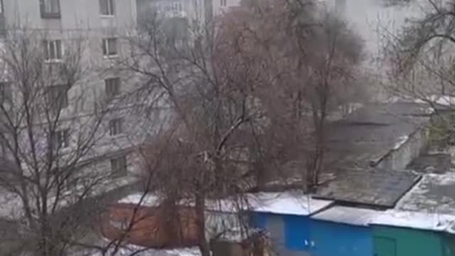 Lisichansk, attacks on the city tower
