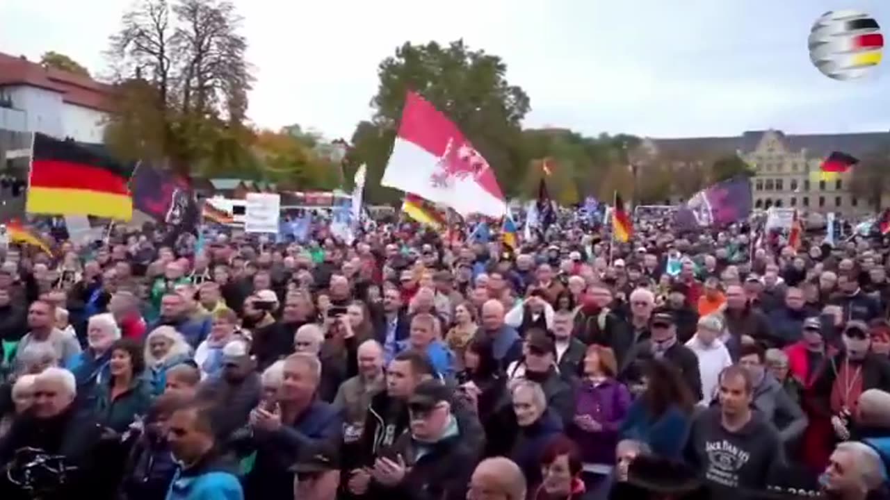 Massive Protest in Germany Against Mass Immigration