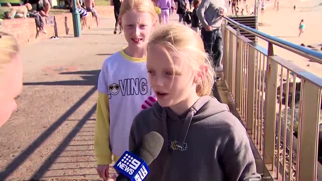 Beach warnings as large swells engulf Sydney beaches