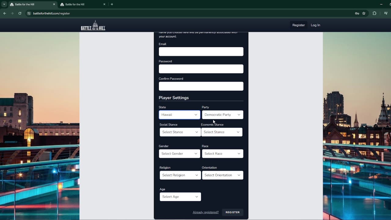 (Registration Tutorial) How to register an account with BFTH? #politicalgames #politics