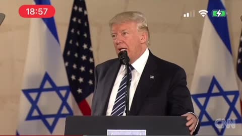 TRUMPS BEAUTIFUL POWERFUL SPEECH IN ISRAEL