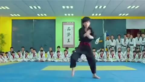 Anak kecil Jago kungfu Dan Tekwondo Qiunan Subtitle Bahasa Inggris