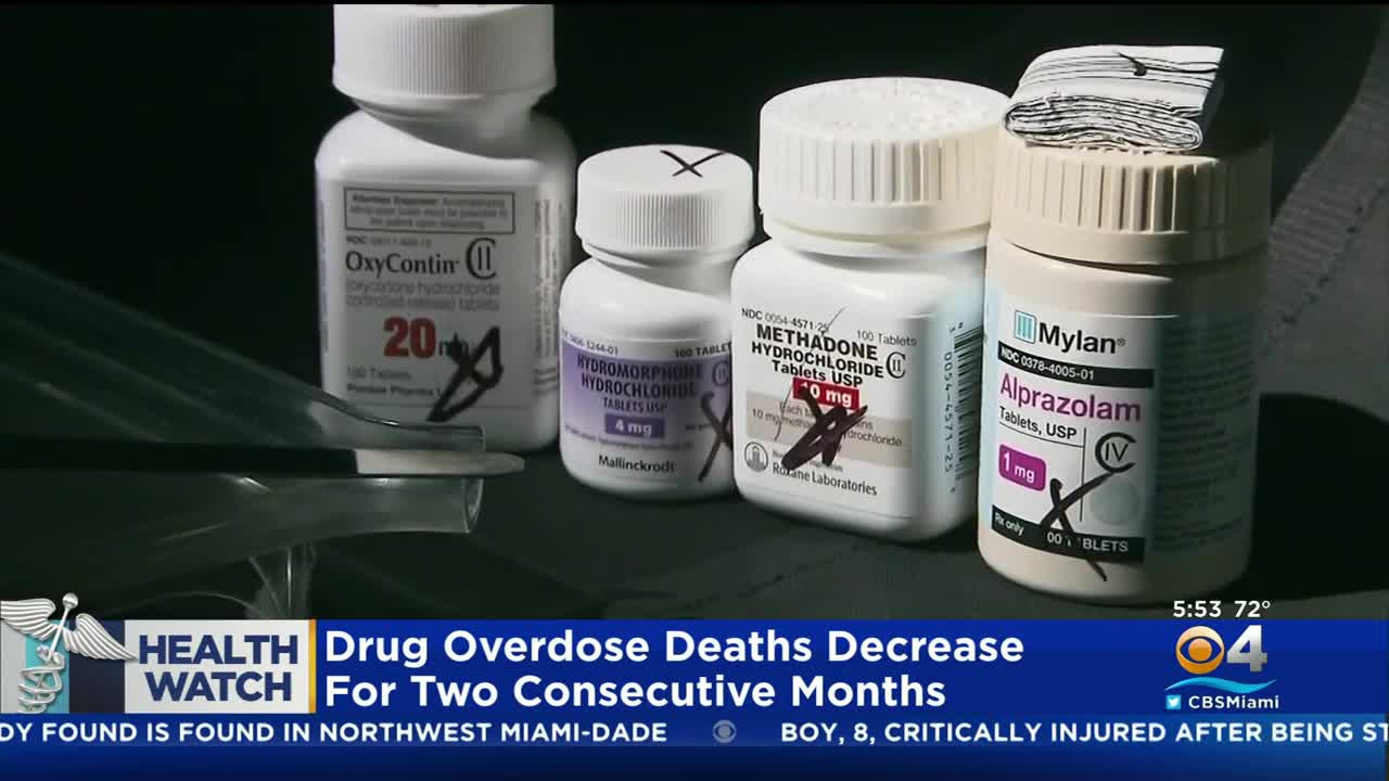 Drug Overdose Deaths Trending Downward Nationally