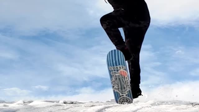 Snowskate Ollie with MrBetterEveryDay