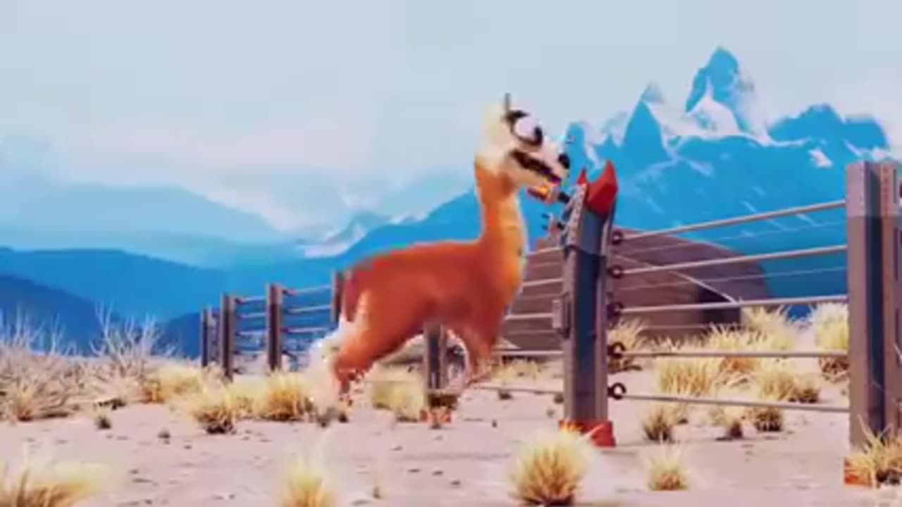 Kids love this funny animal cartoon