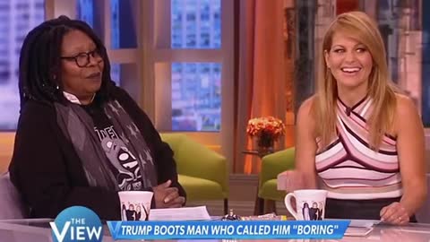 We called Trump “boring” and ended up on The View.