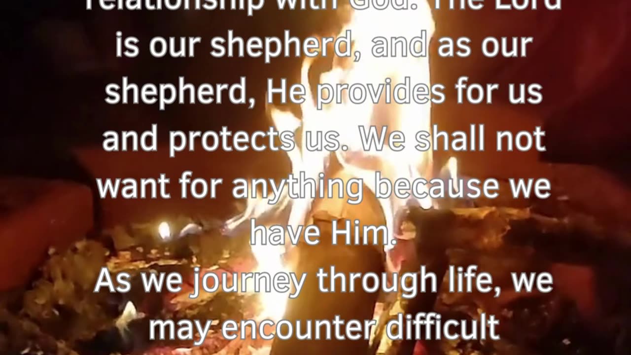 Trusting in God as Our Shepherd: A Reflection on Psalm 23:1