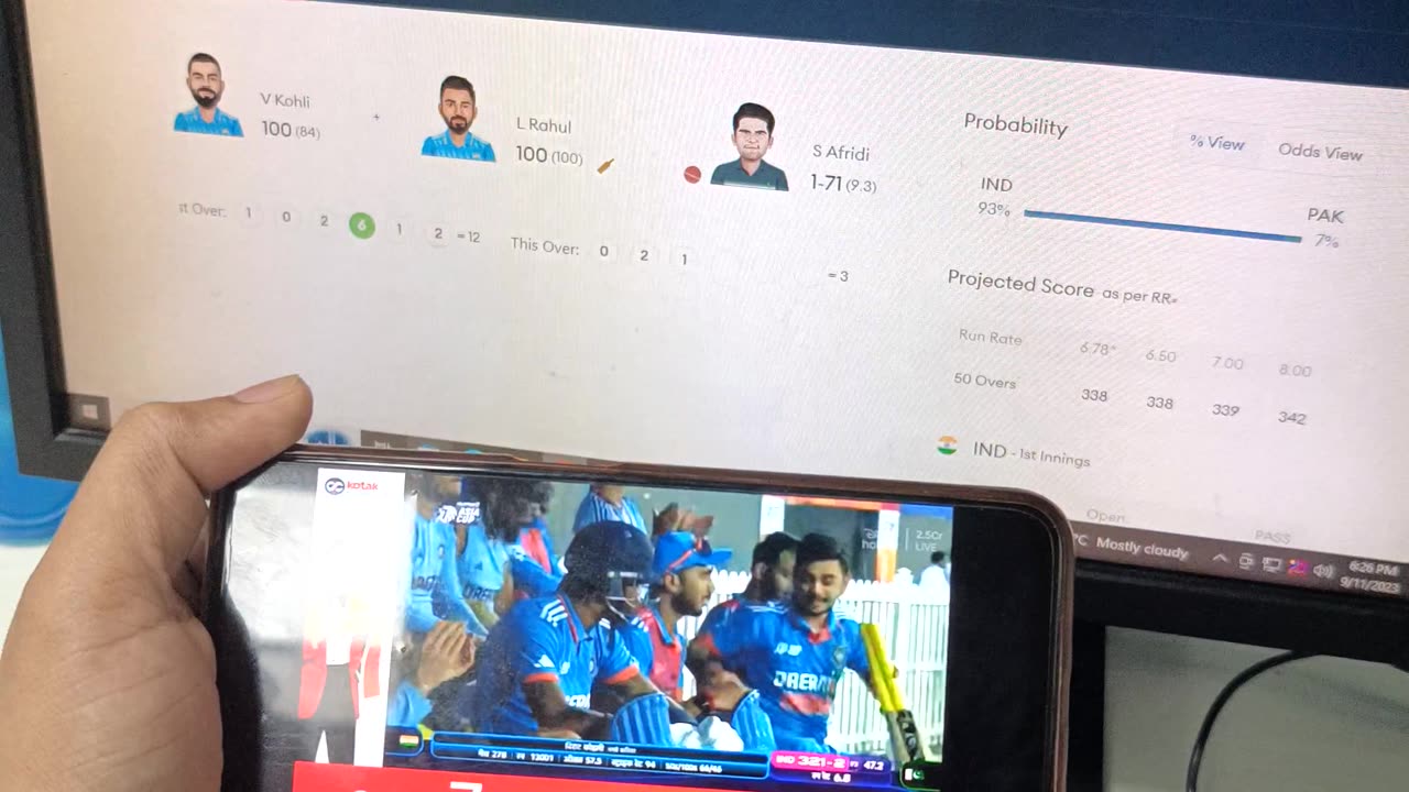 India vs Pakistan kraze