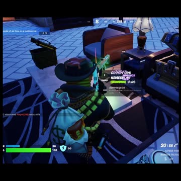 Fortnite C5S1 Fencing field boss eliminations