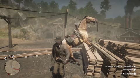 RDR2 Horses Are Dumb