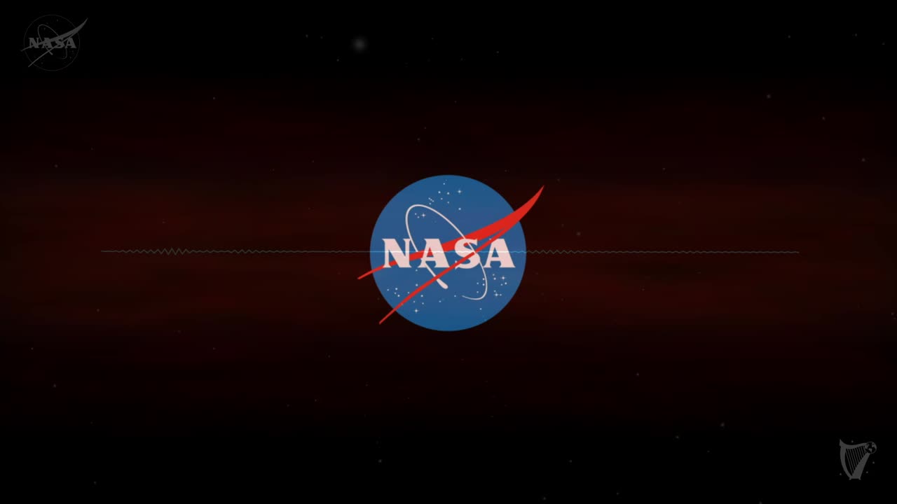 Sound signals recorded by NASA mission