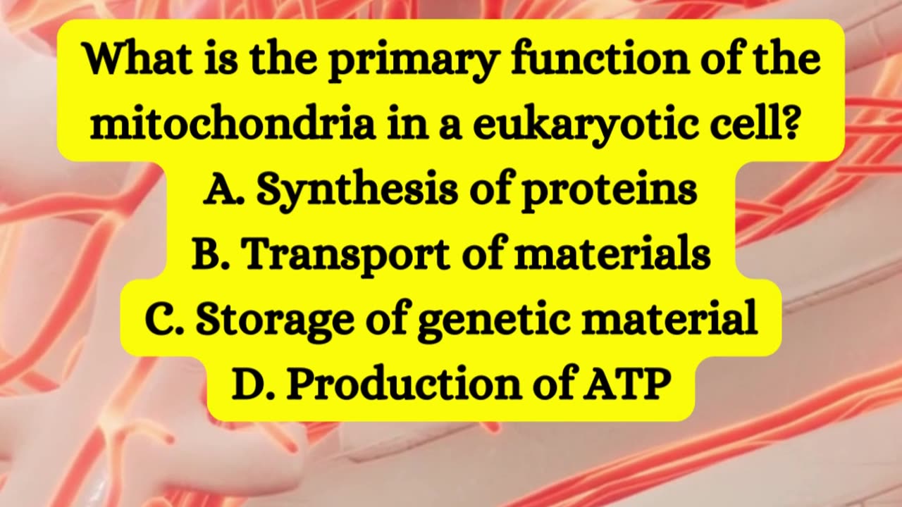 BIOLOGY RIDDLE#1