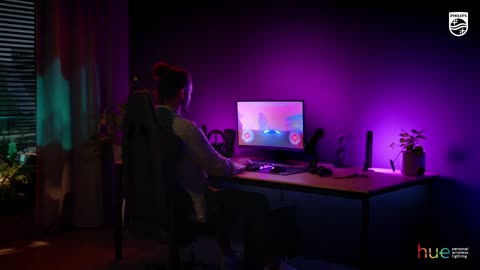 Philips Hue Play Gradient Lightstrip für einen Monitor