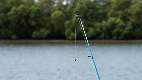 A Nice Fishing By The Lake