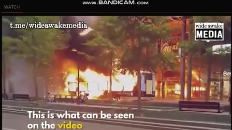 EV Bus fire,,