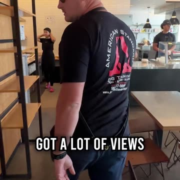 Cane Corso Down Stay at Chipotle