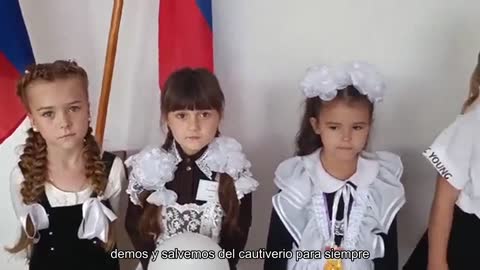 Cómo los rusos están lavando el cerebro a los niños en los territorios ocupados.